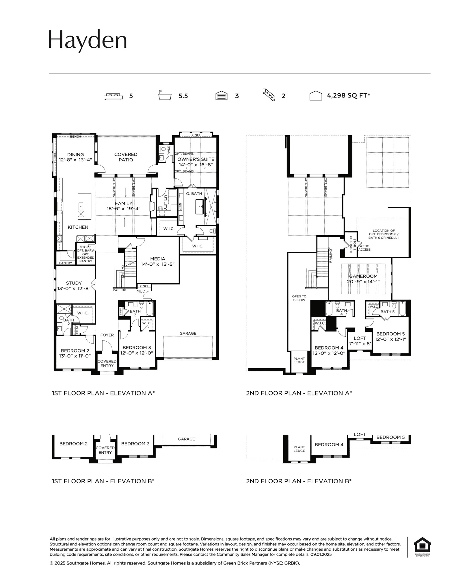 Designed for grand living with spacious entertaining areas and comfy bedrooms, our Hayden floor plan is the dream home you deserve!