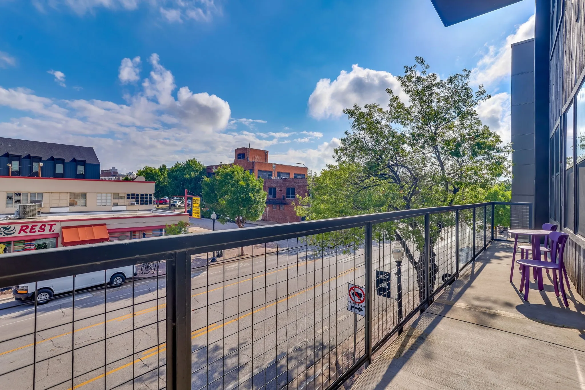 Your private balcony offers the perfect front row seat to festivals, events, and vibrant atmosphere that make West Magnolia one of Fort Worth's most sought after destinations