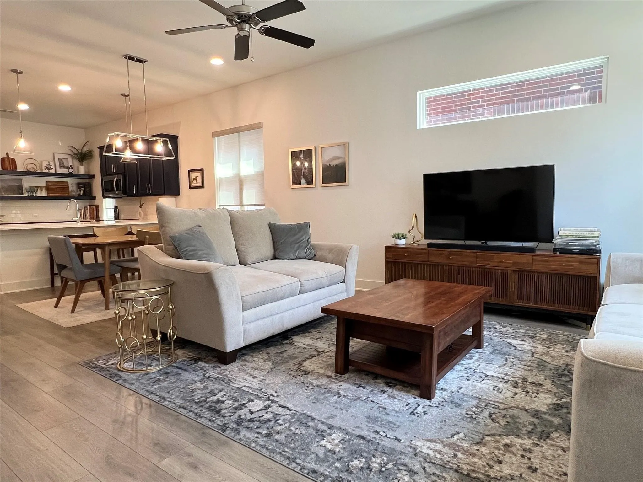 Alternate view of living area