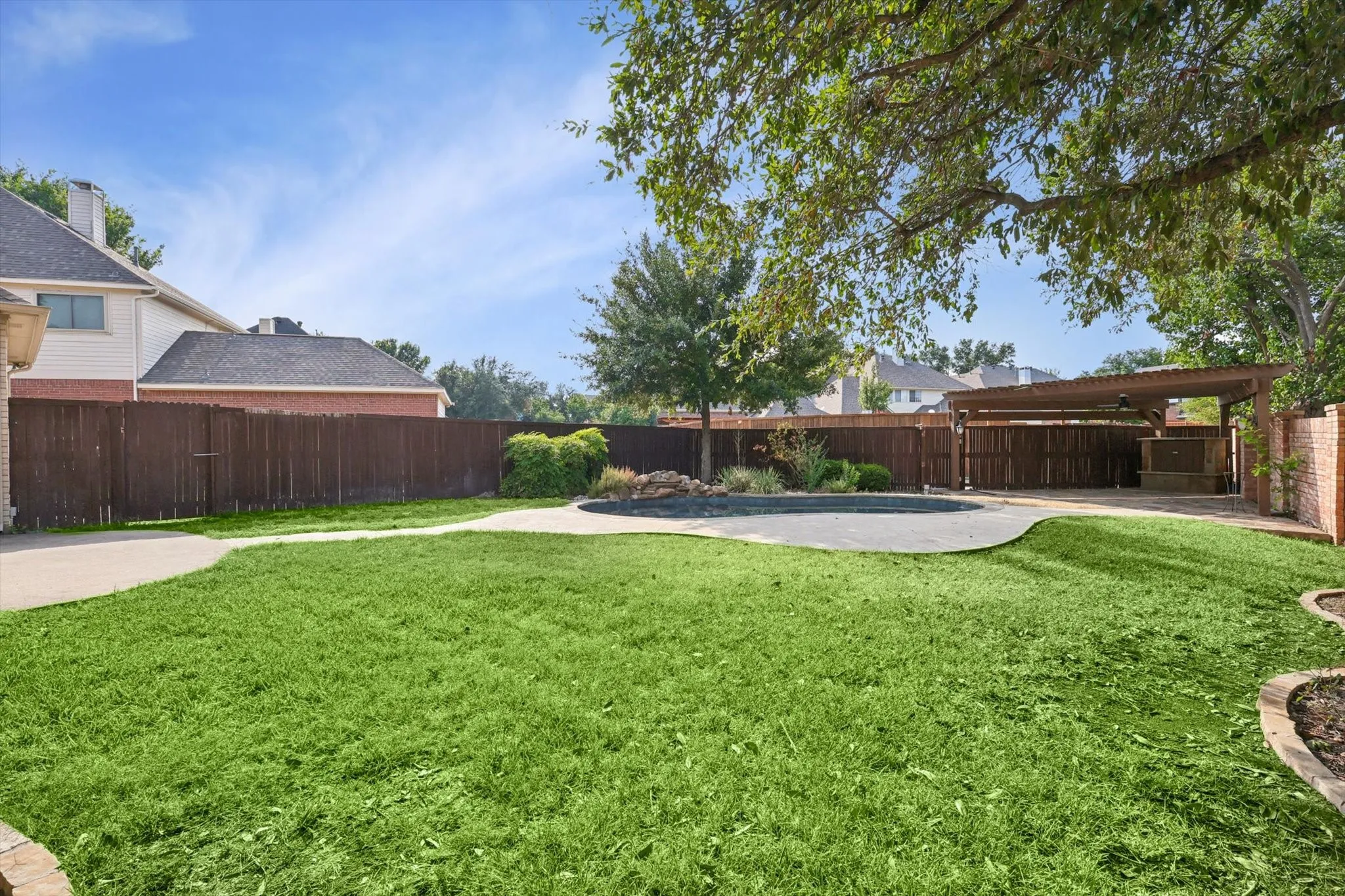 View of yard