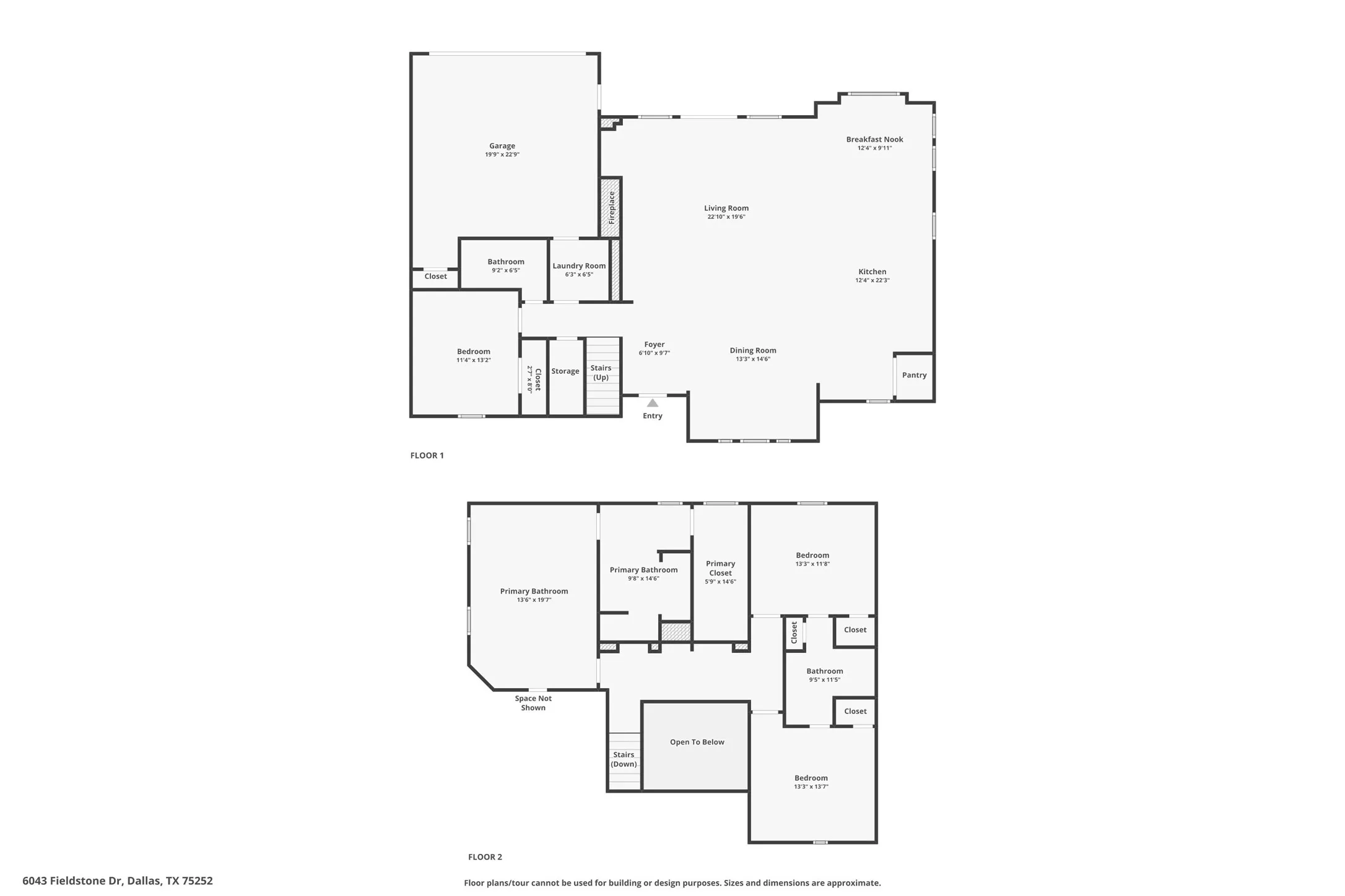 Floor plan / Available to be downloaded on Transaction Desk!