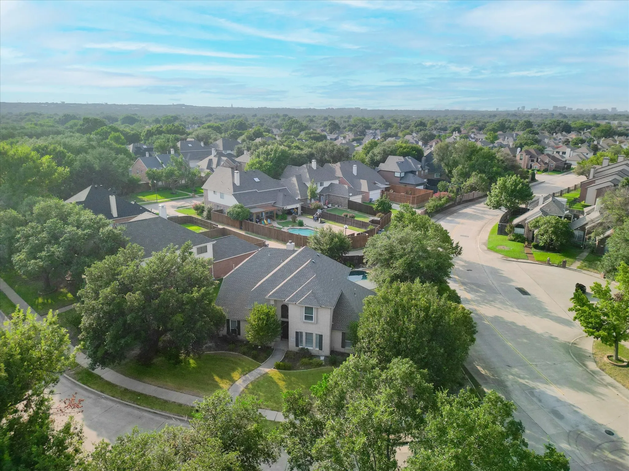 Drone / aerial view