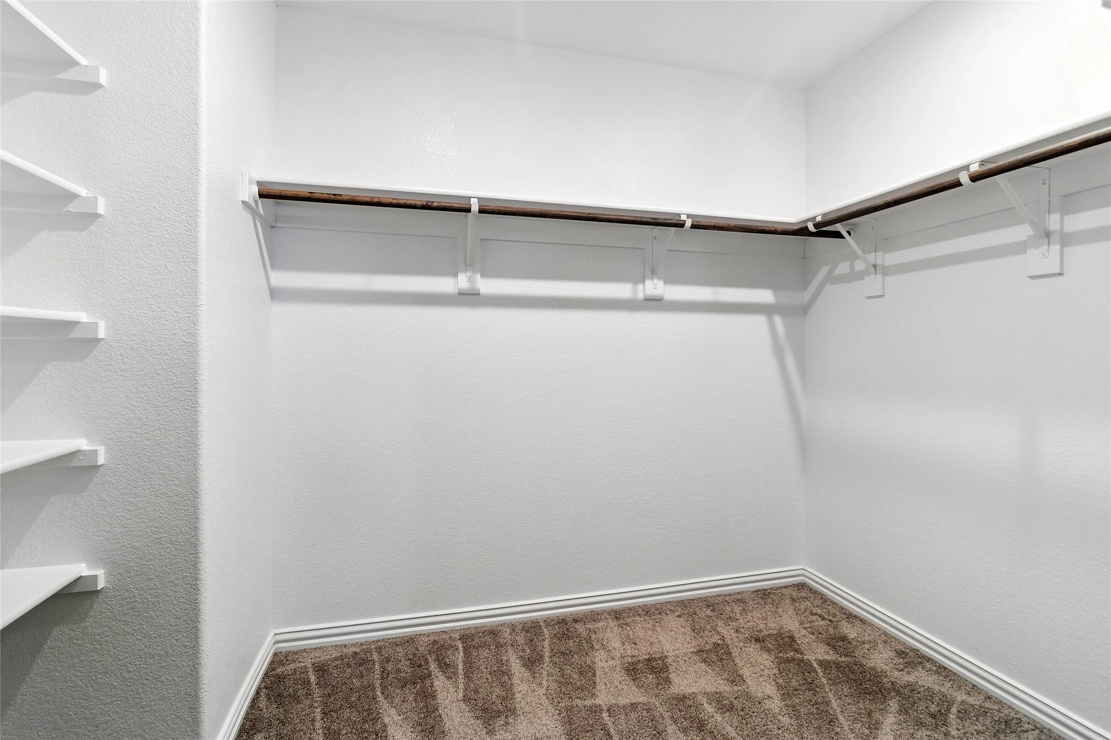 Primary closet