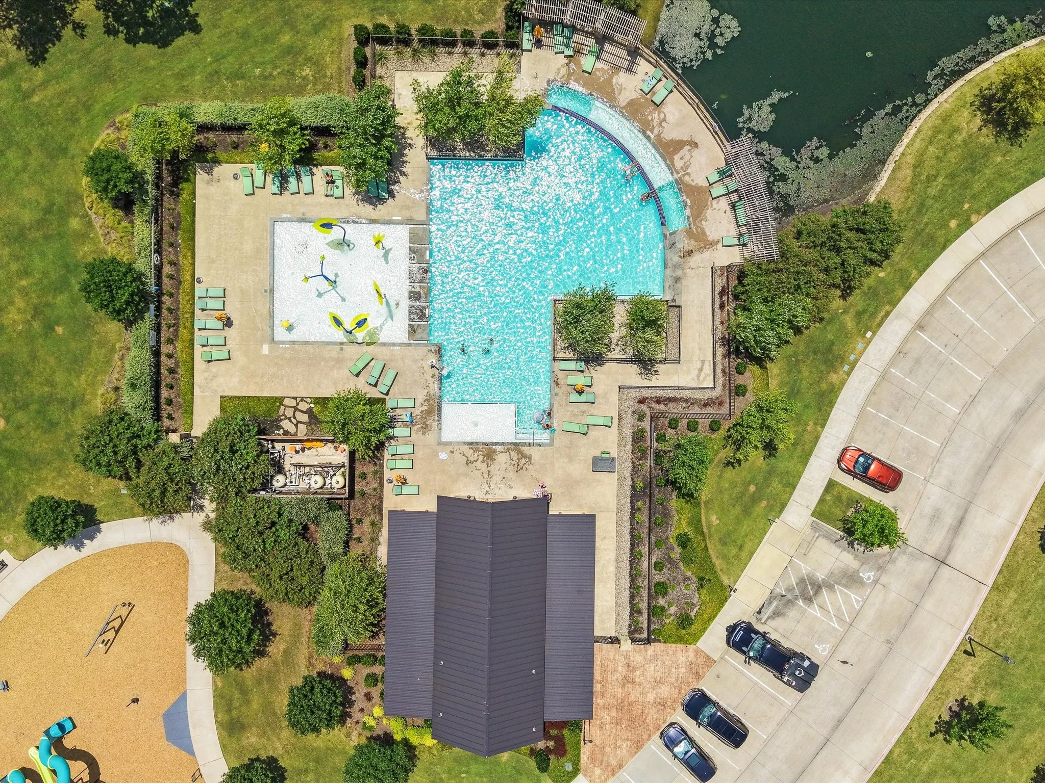 Community pool and amenity center