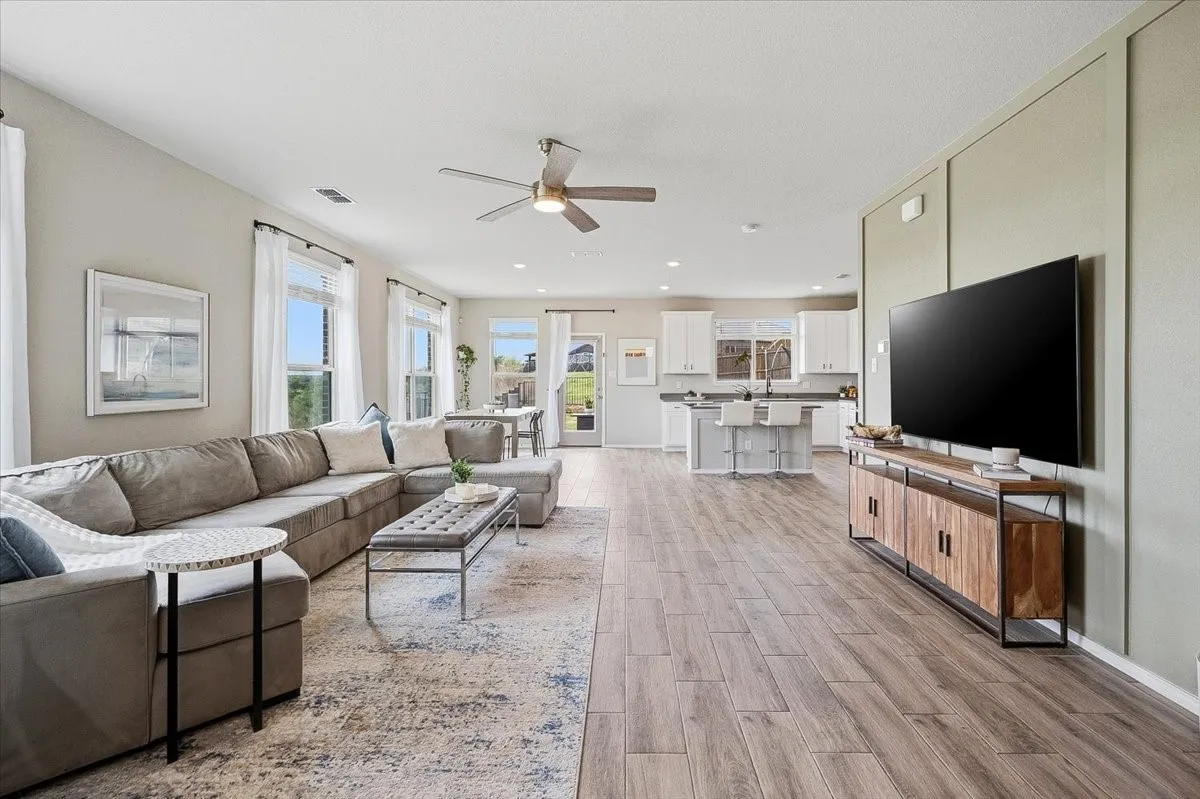 The perfect hub for movie nights and quiet evenings.