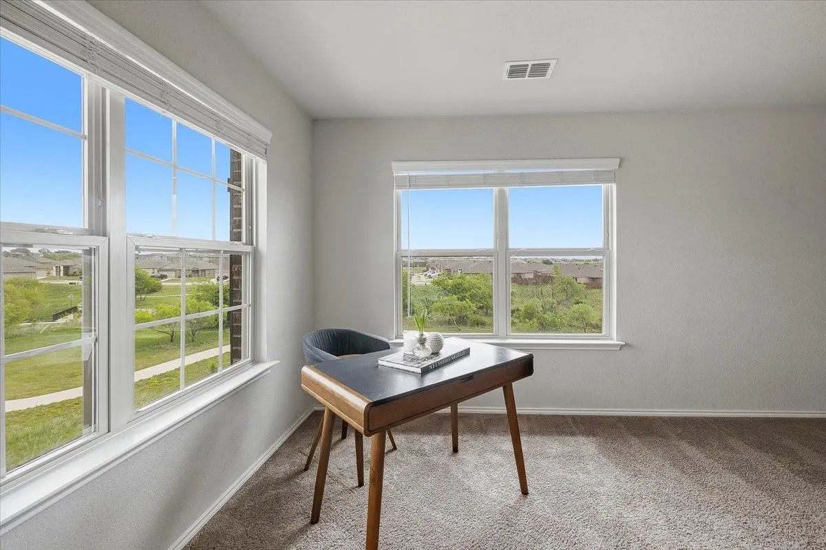 Abundant natural light makes this the ultimate work-from-home setup.