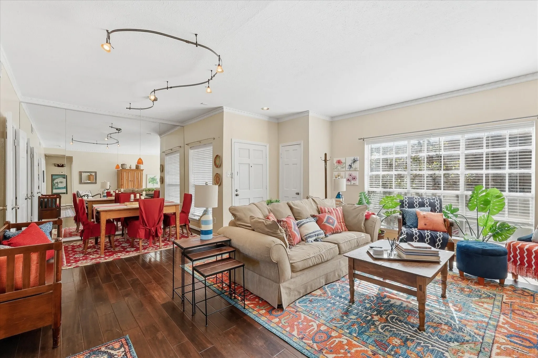 Another view of living and dining area