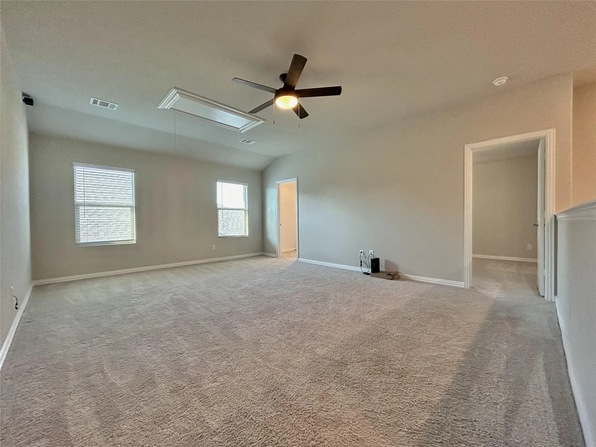 2nd floor living room with 2 windows