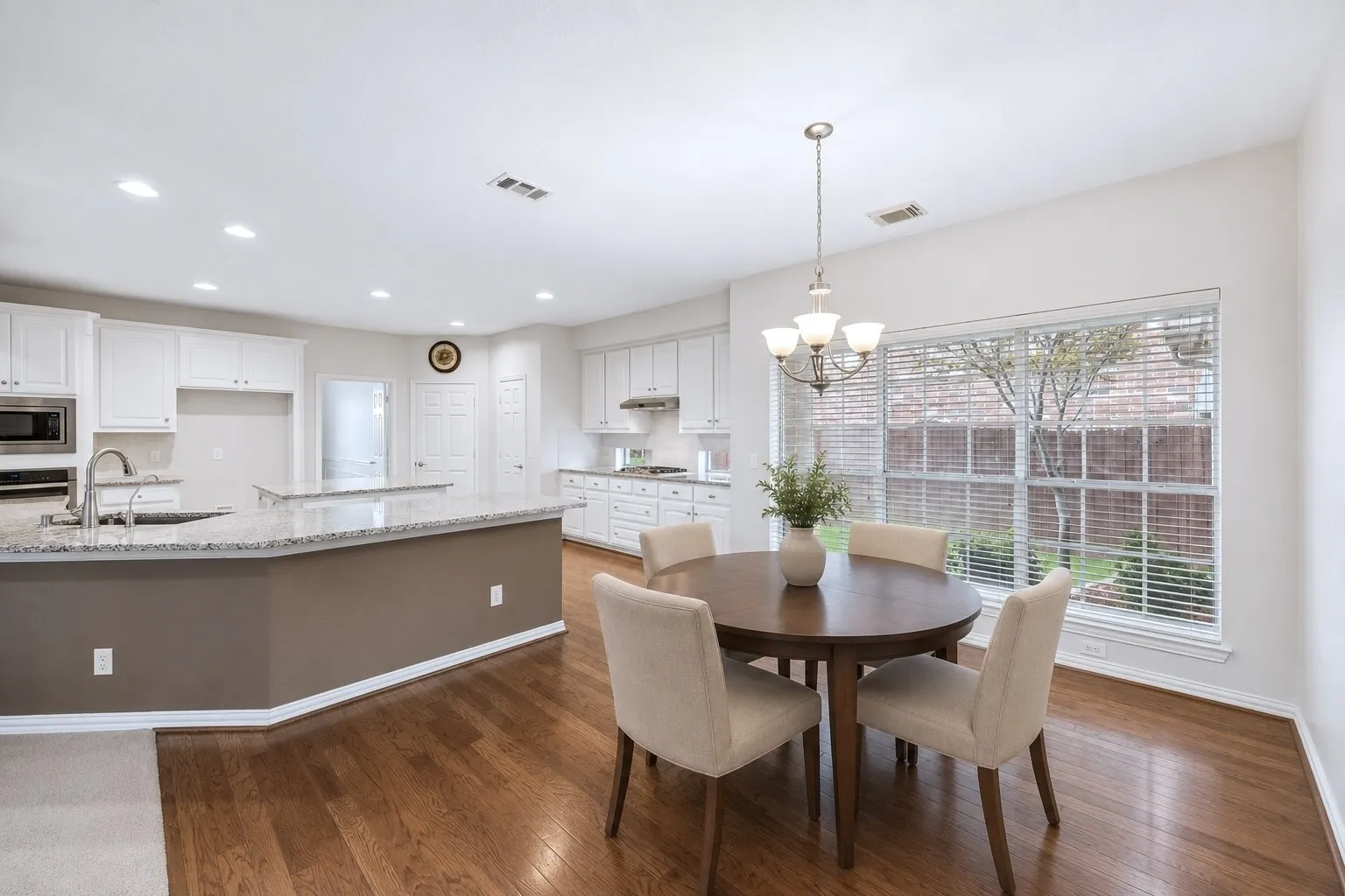 Breakfast Nook, Virtual Staged