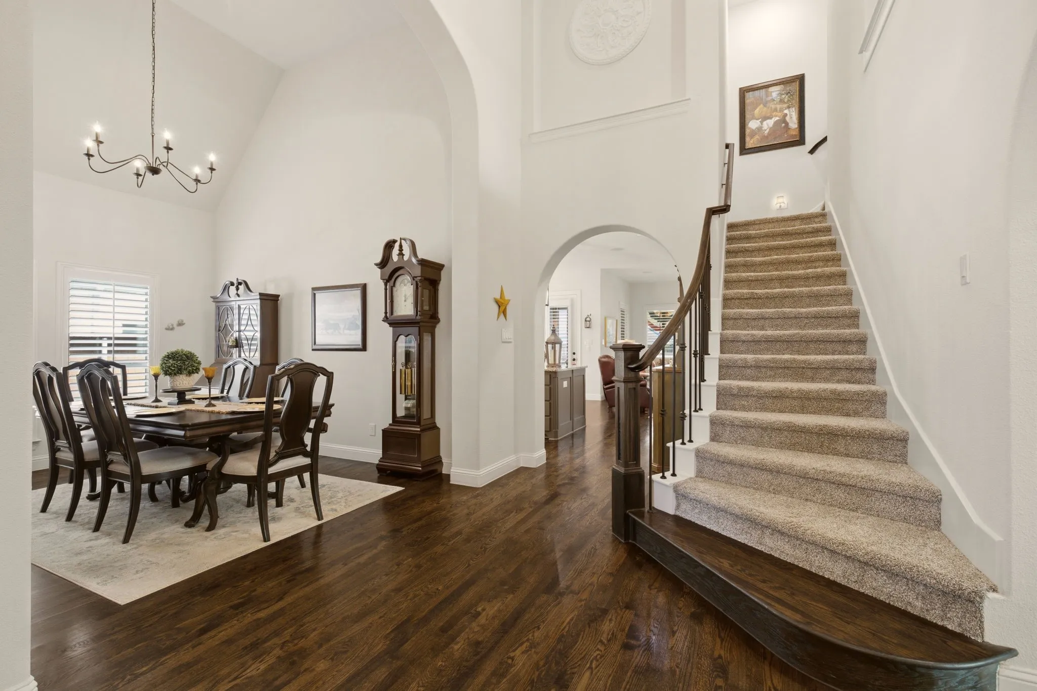Upstairs: a gameroom/flex space & powder bath. Google Nest security cameras, thermostats & doorbell all included.