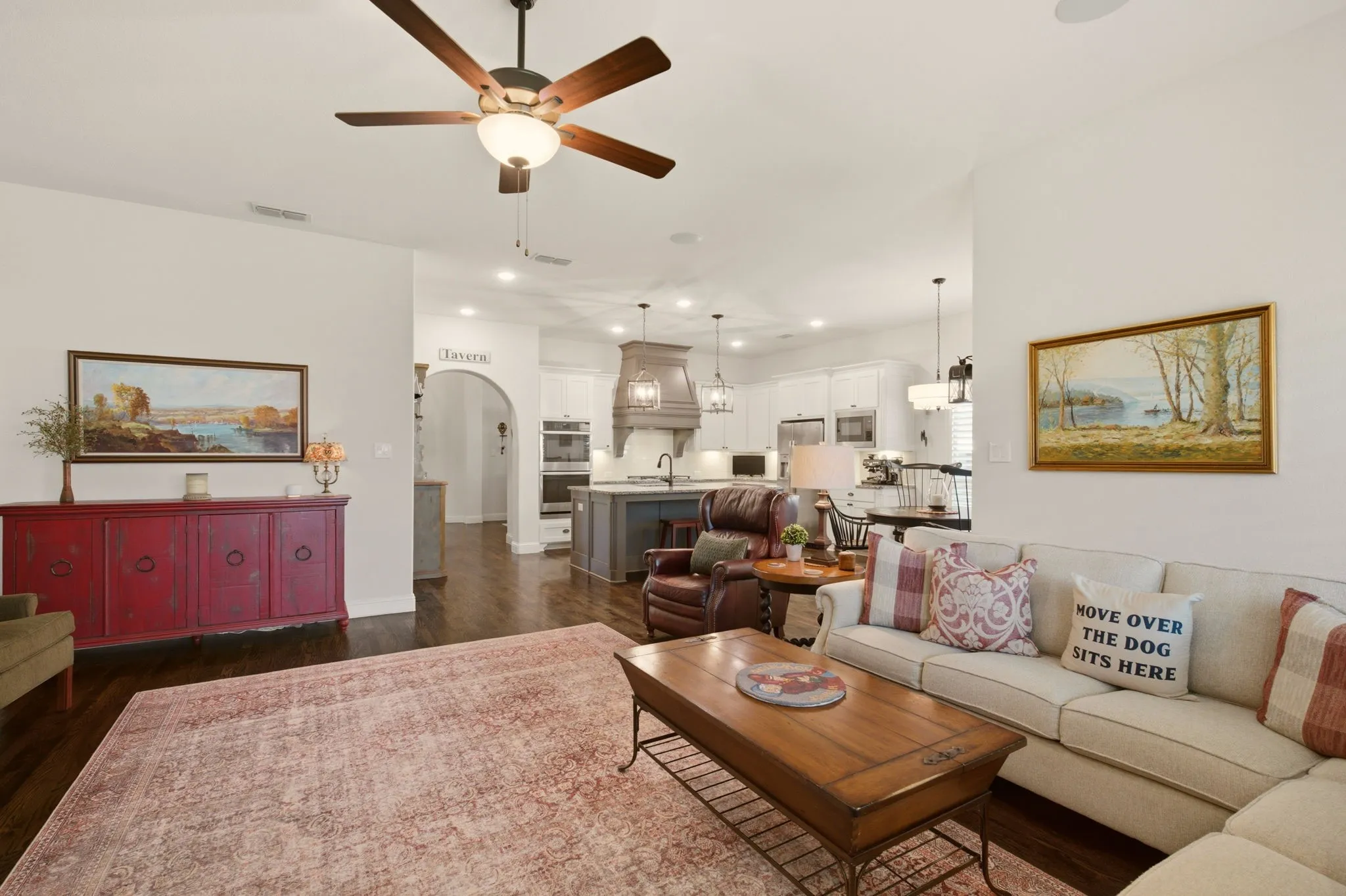The sellers added 4 in-ceiling Bose 791 speakers to compliment the pre-wired Dolby Digital surround sound.