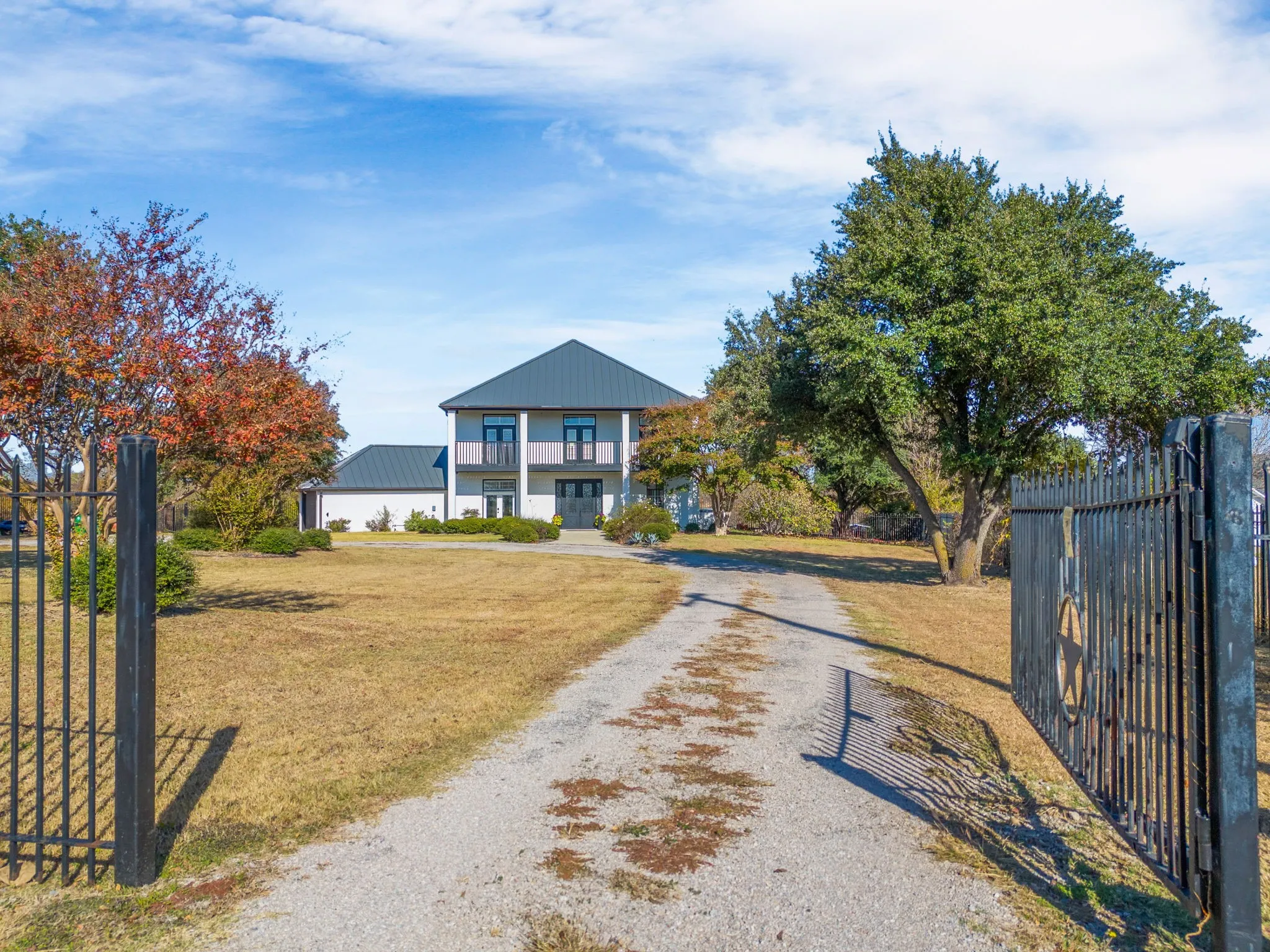 This meticulously updated home sits on a sprawling 1.21-acre lot.