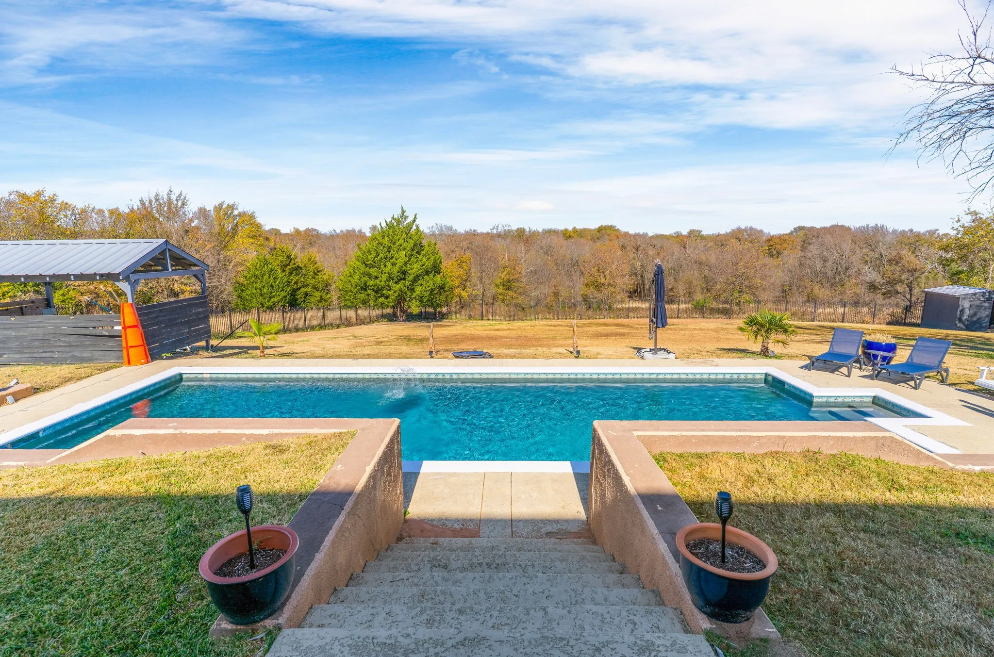 Picture waking up to this gorgeous view every day! New pool equipment (New pump, filter, salt cell, and equipment roof & housing) added in 2023.