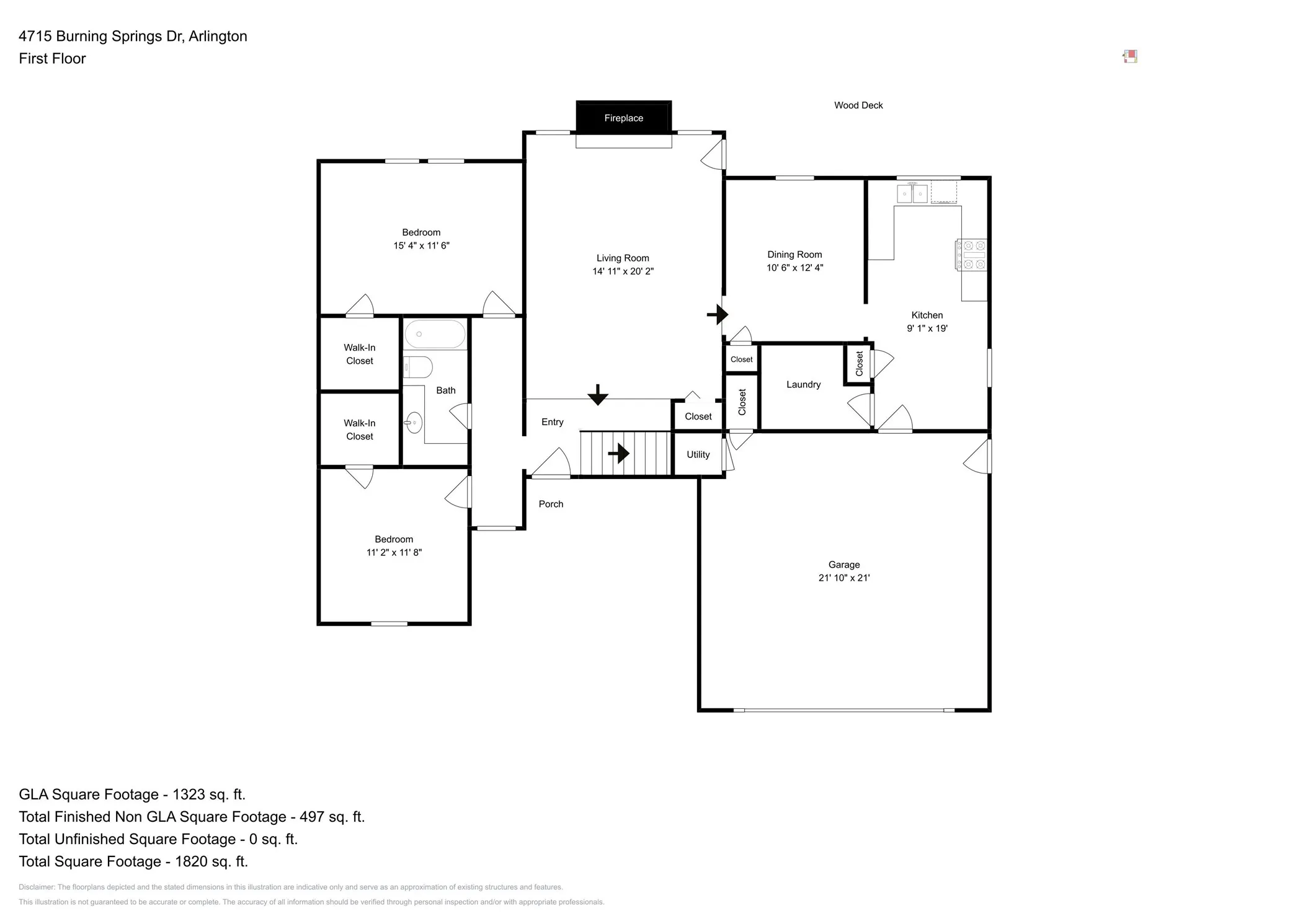Single Family Residence For Sale in Tarrant County , 4715 Burning Springs Drive, Arlington, Texas 76017, 3 Bedroom, 2 Bathroom, 2 Garage spaces, 2,224 Sqft, built in 1983, mls#21333156, Real Estate Agent in Arlington, Homes For Sale in Tarrant county, Homes For Sale in Arlington, Realtor in Arlington Texas, Real Estate Brokerage Independent Realty Texas, Luminita Cordes Realtor