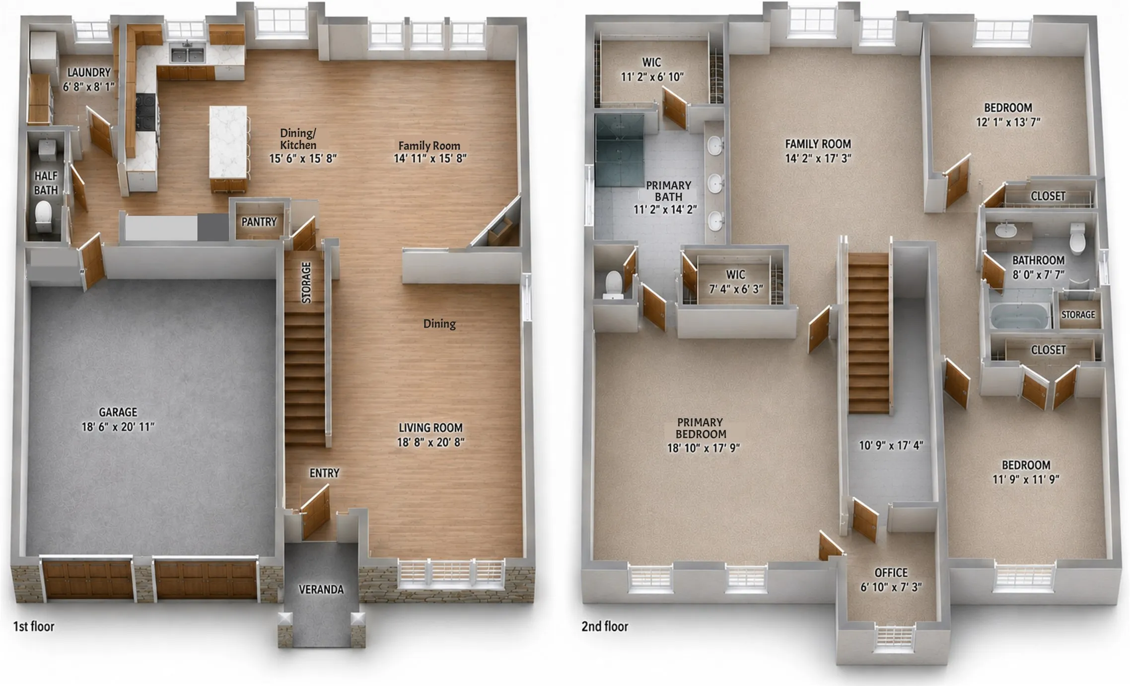 3-D Floor plan