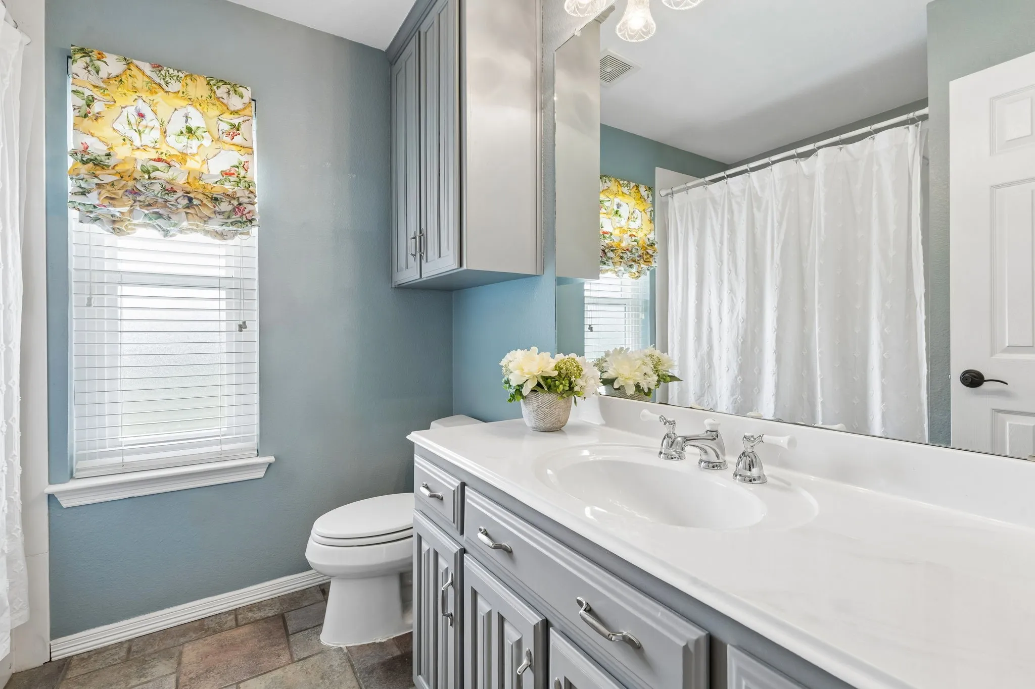 Well-Appointed Secondary Bath With Ample Storage