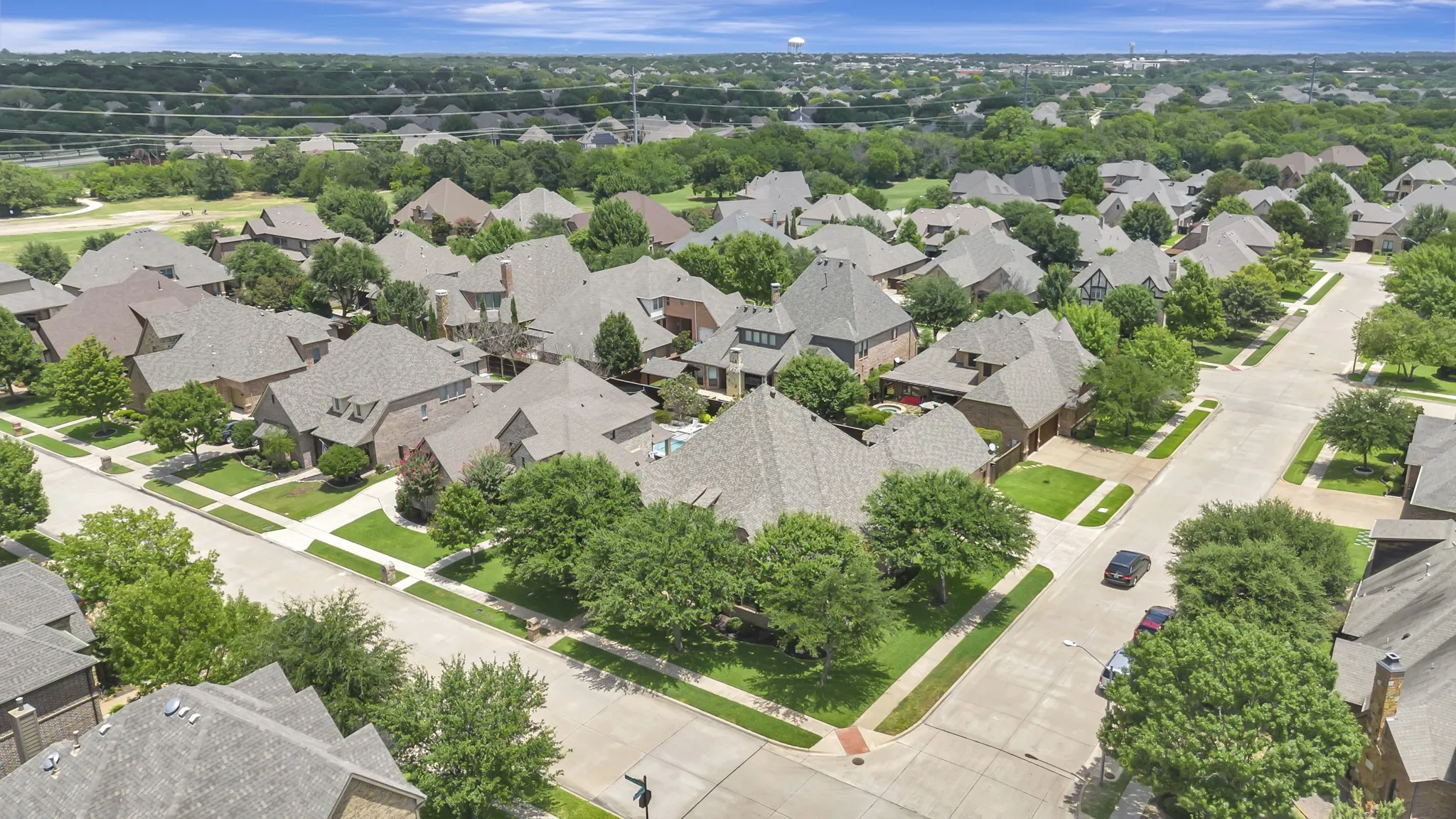 View of Your Corner Lot and the Neighborhood!