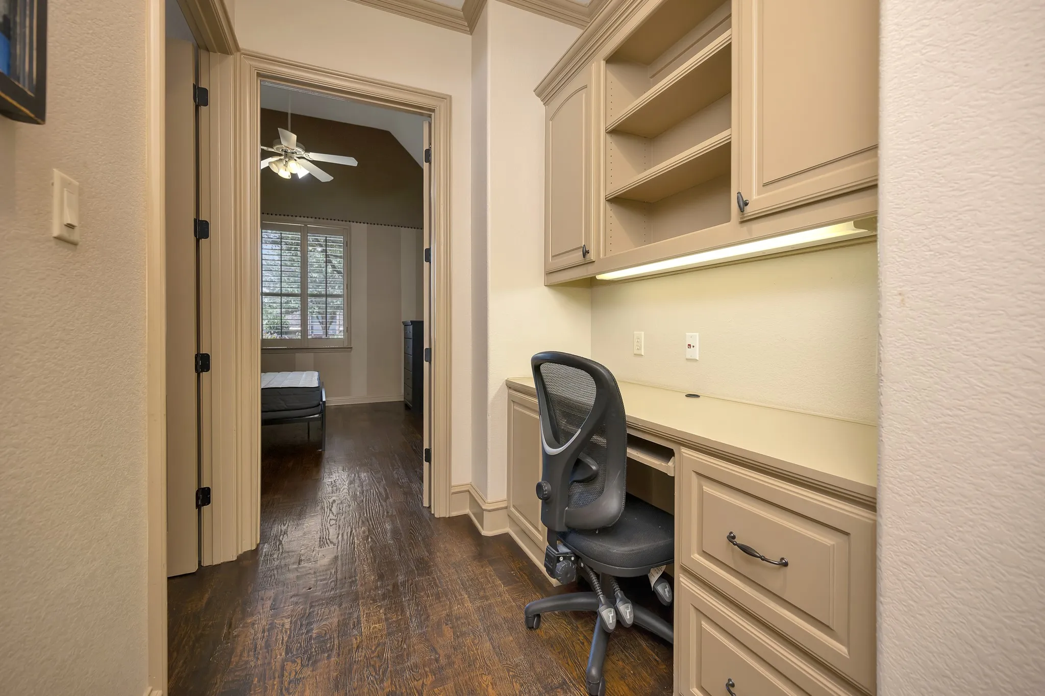 Wonderful Built-in-Desk with Storage, Located in between Bedroom 3 and Bedroom 4