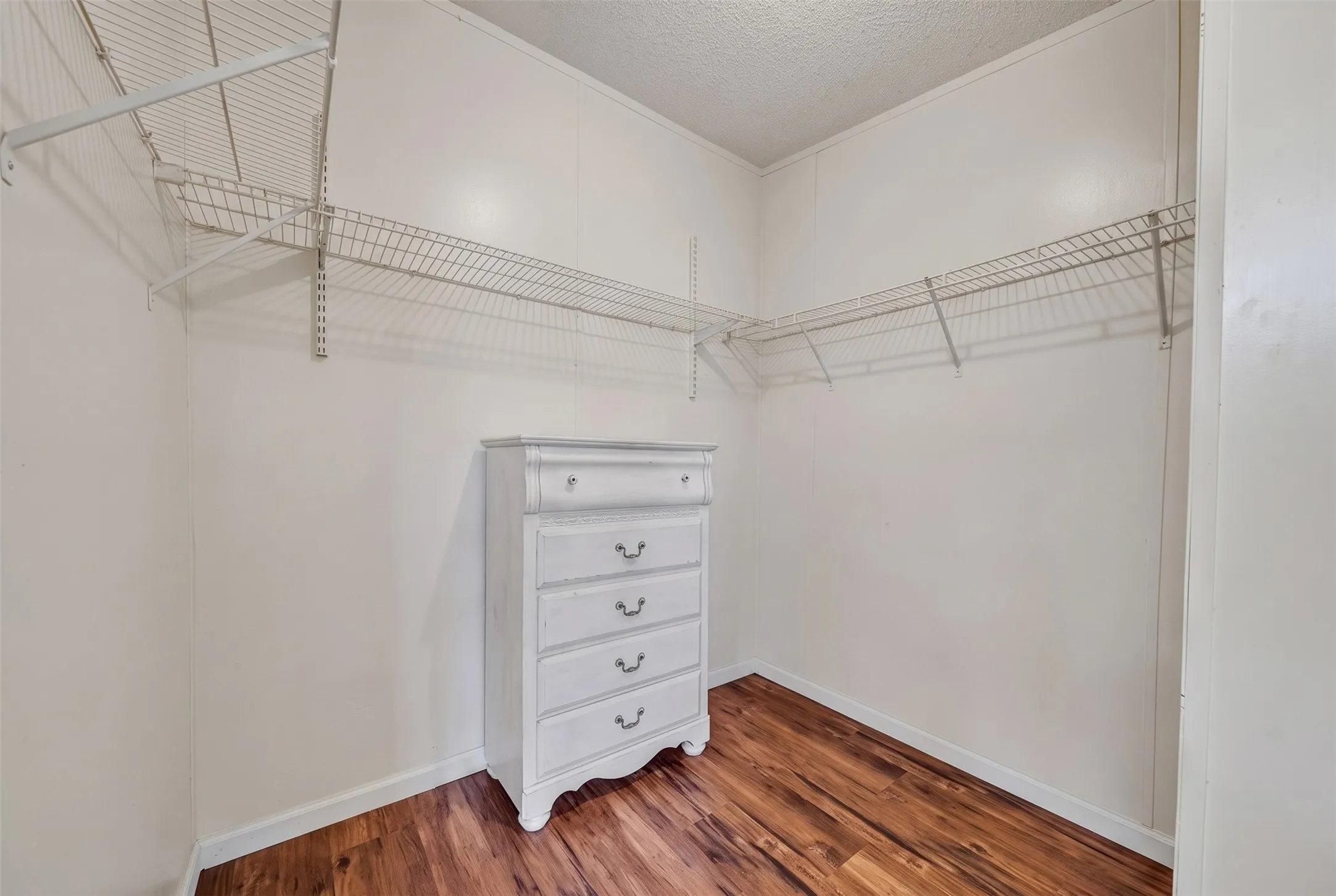 Walk in closet in Ensuite bathroom
