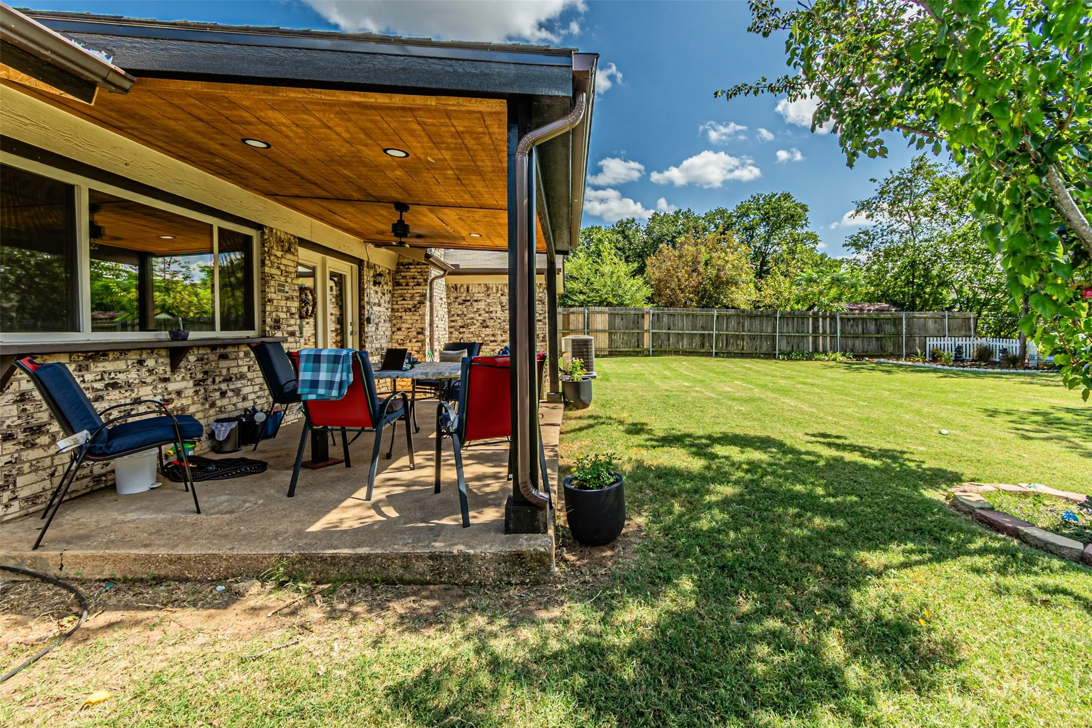 Large Backyard with NO BACK NEIGHBOR