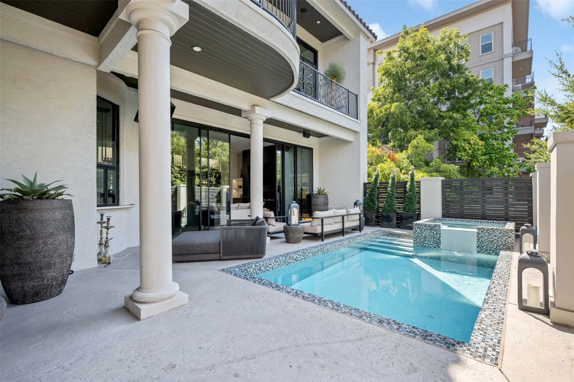 Pool and Outdoor Living Area