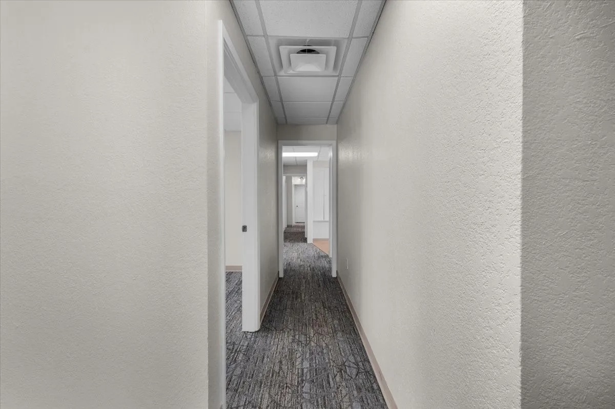 Hallway leading to other 7 offices