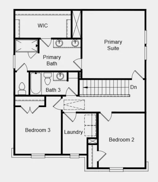 Additional Highlights Include: gourmet kitchen, gas stub at patio, and shower in place of shower/tub combo at secondary bath.
