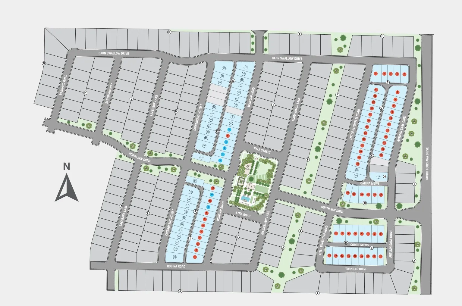 North Sky Sitemap