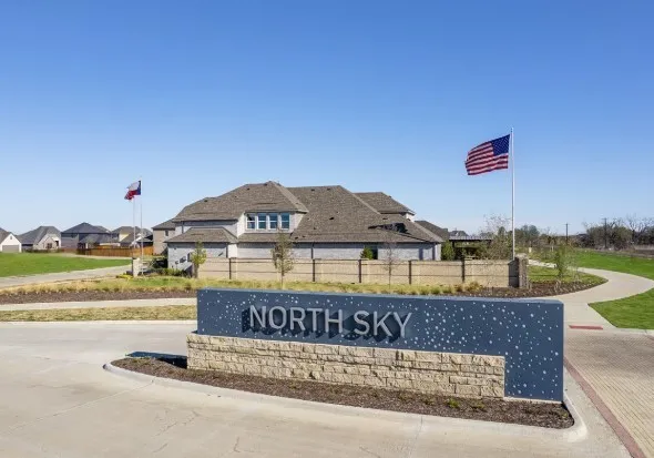 North Sky Community Entrance