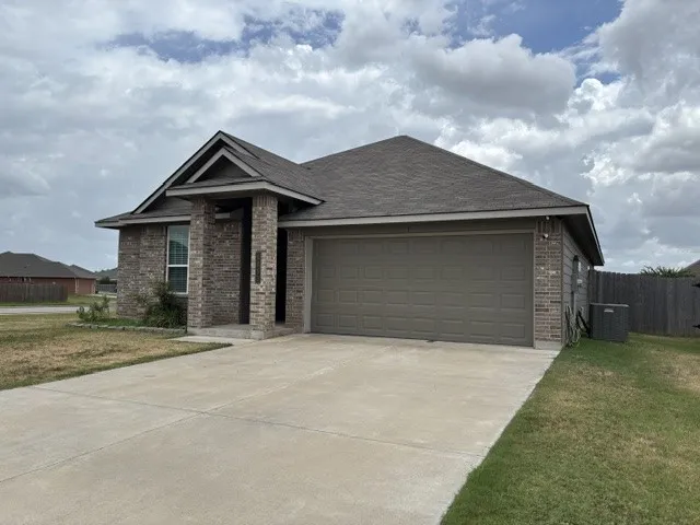 Two car garage with nice size driveway