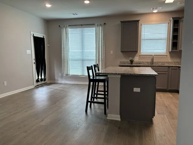 Back door leads to covered patio