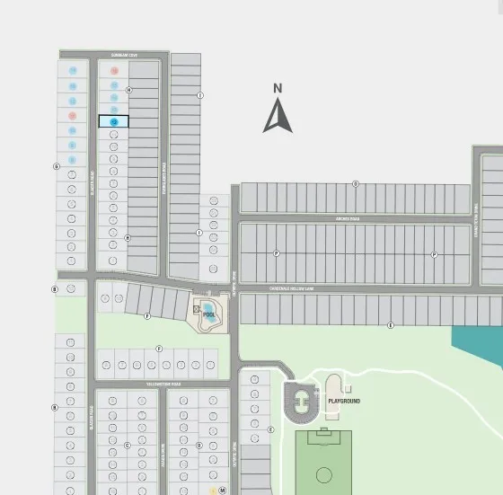 2617 Glacier Road sitemap location