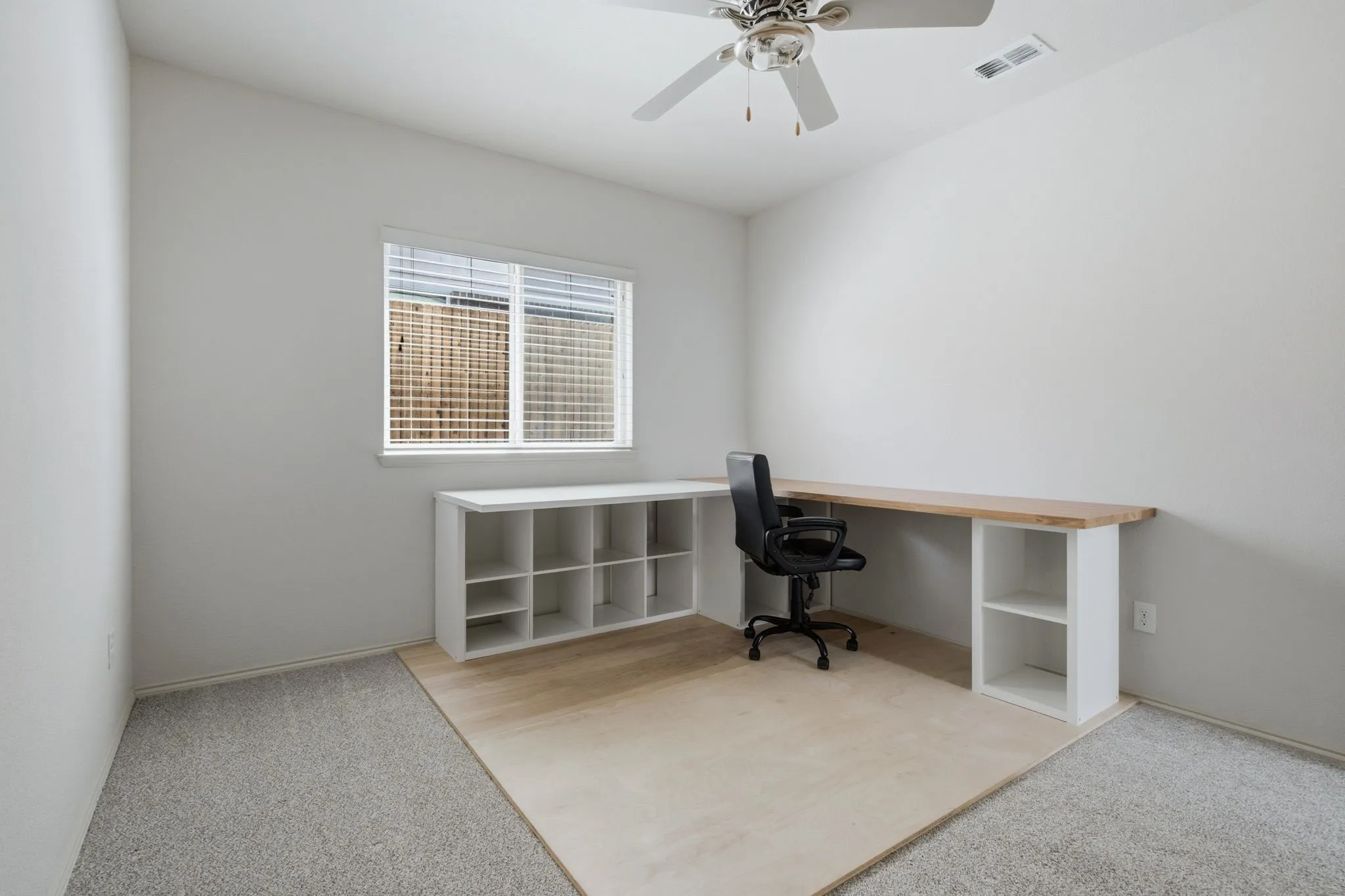 large downstairs bedroom
