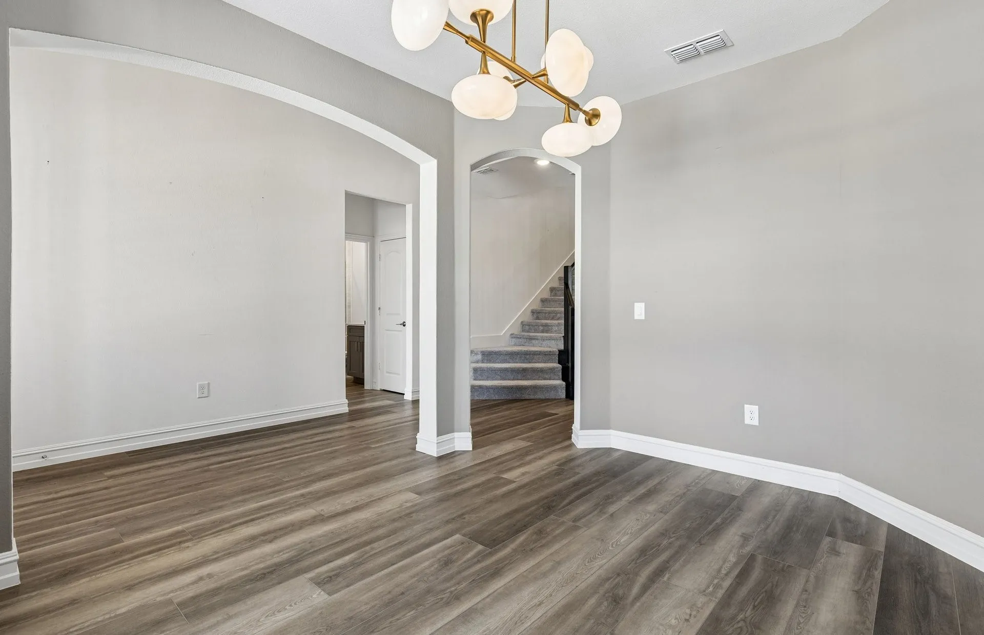 Dining room off home entry