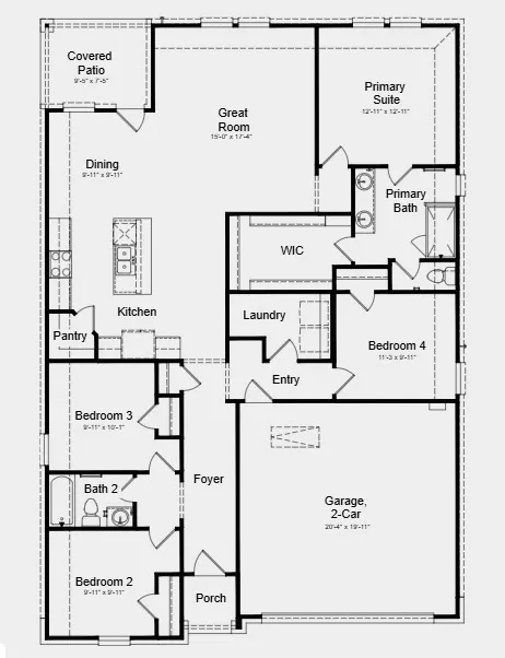 Additional Highlights Include: GE top load washer and dryer, GE refrigerator, gas drop at patio, and whole house blinds.