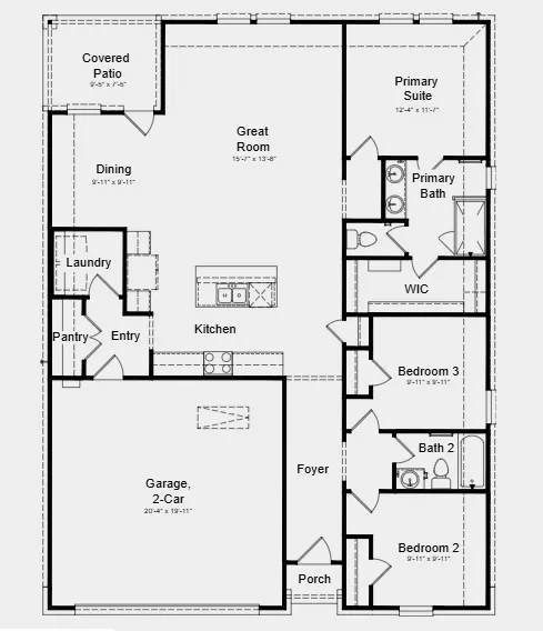 Additional Highlights Include: GE refrigerator, GE top load washer and dryer, gas drop at patio, and whole house blinds.