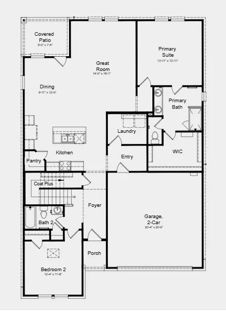 Additional Highlights Include: GE refrigerator, GE top load washer and dryer, gas drop at patio, and whole house blinds.