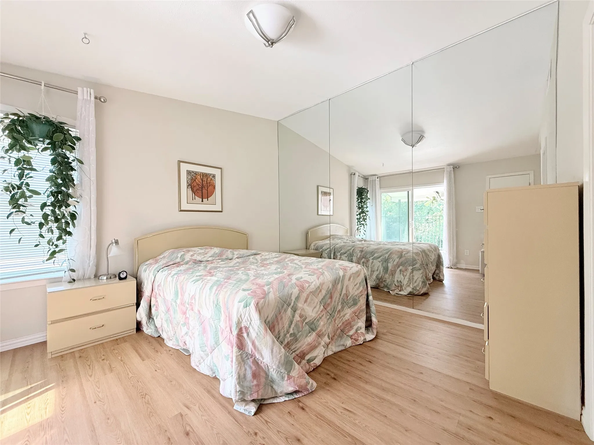 Spacious Primary Bedroom with/ a Nice View