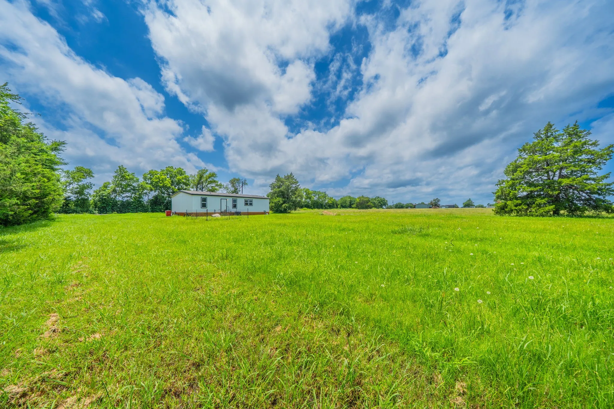 Large open yard