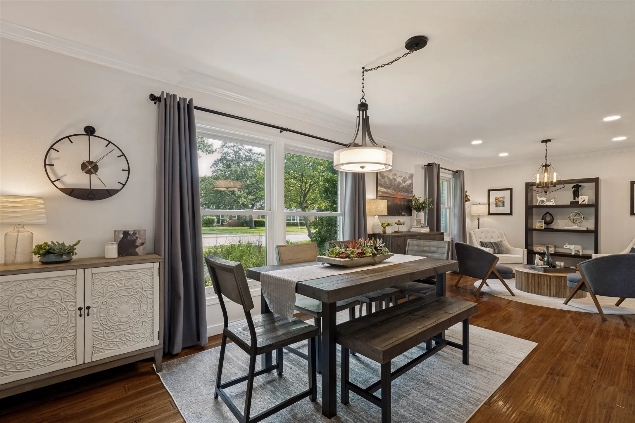 Dining area.
