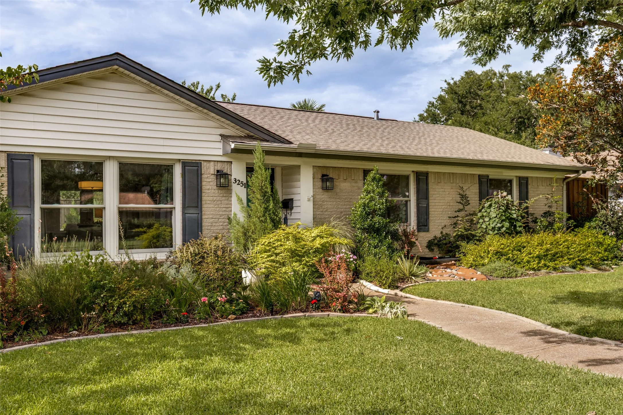 Front of home.