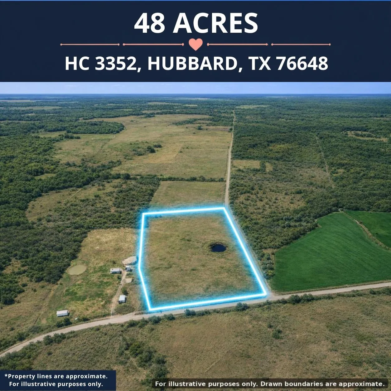 Unimproved Land For Sale in Hill County , TBD HC 3363/3352, Hubbard, Texas 76648, 0, 0, Garage spaces, 0 Sqft, built in 0, mls#21333750, Real Estate Agent in Hubbard, Homes For Sale in Hill county, Homes For Sale in Hubbard, Realtor in Hubbard Texas, Real Estate Brokerage Independent Realty Texas, Luminita Cordes Realtor