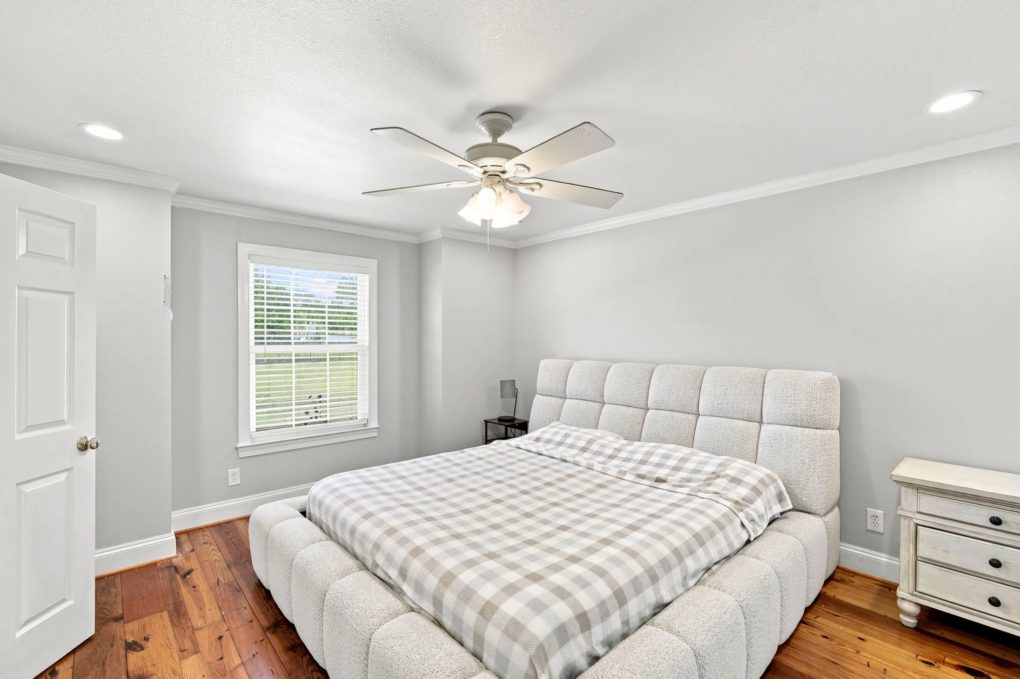 Primary bedroom with oversized windows for tons of natural light.