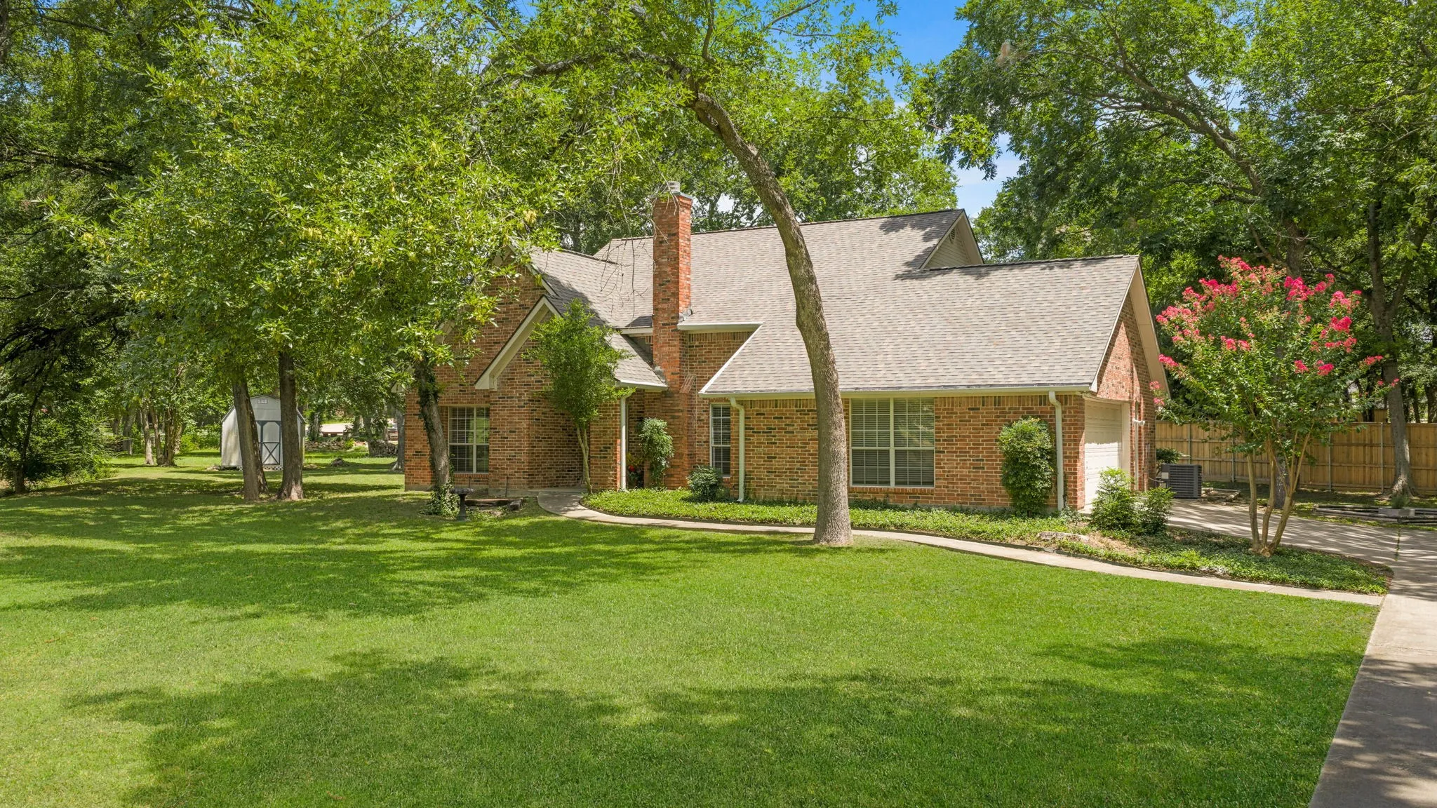 Peaceful New Hope living meets everyday convenience on this beautiful 1-acre corner cul-de-sac lot in sought-after Oak Meadows.