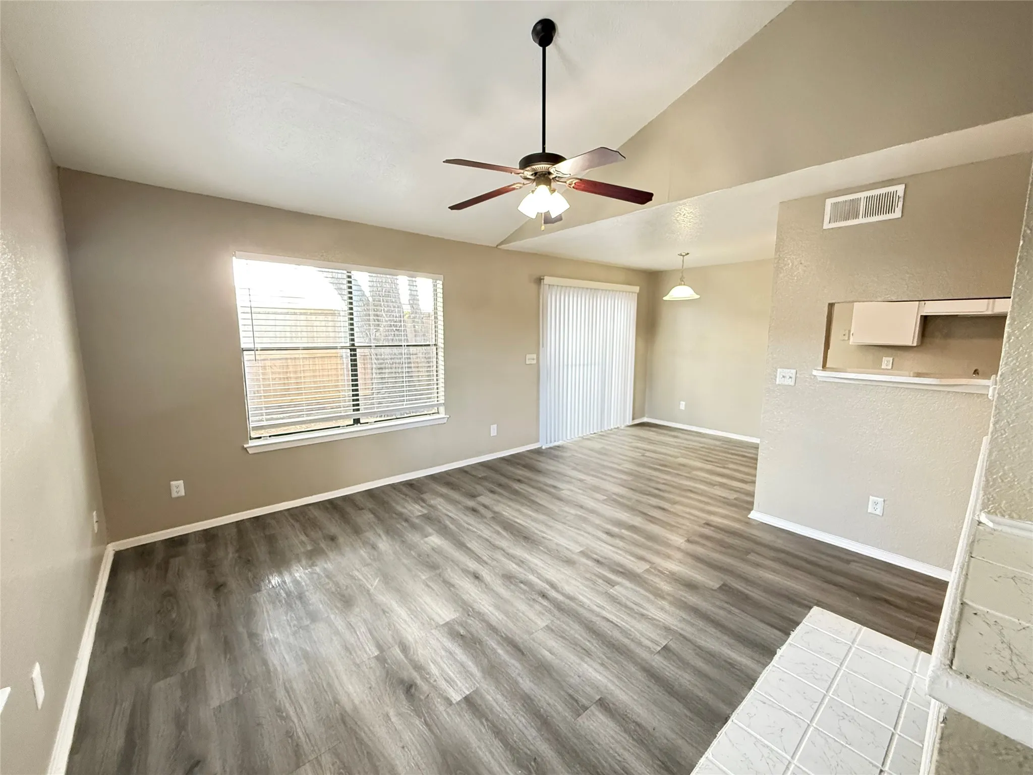 Large living room for relaxing and entertaining
