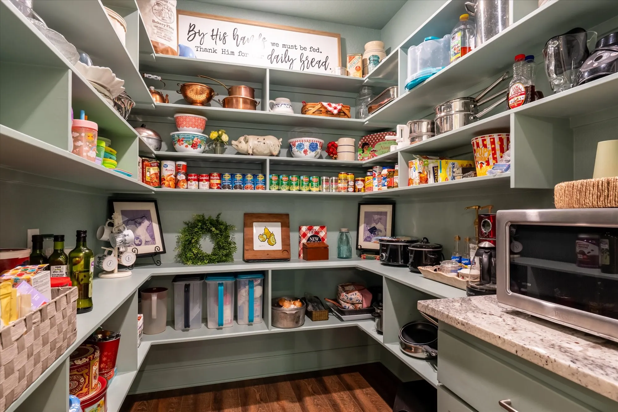 Incredible pantry spacious pantry!