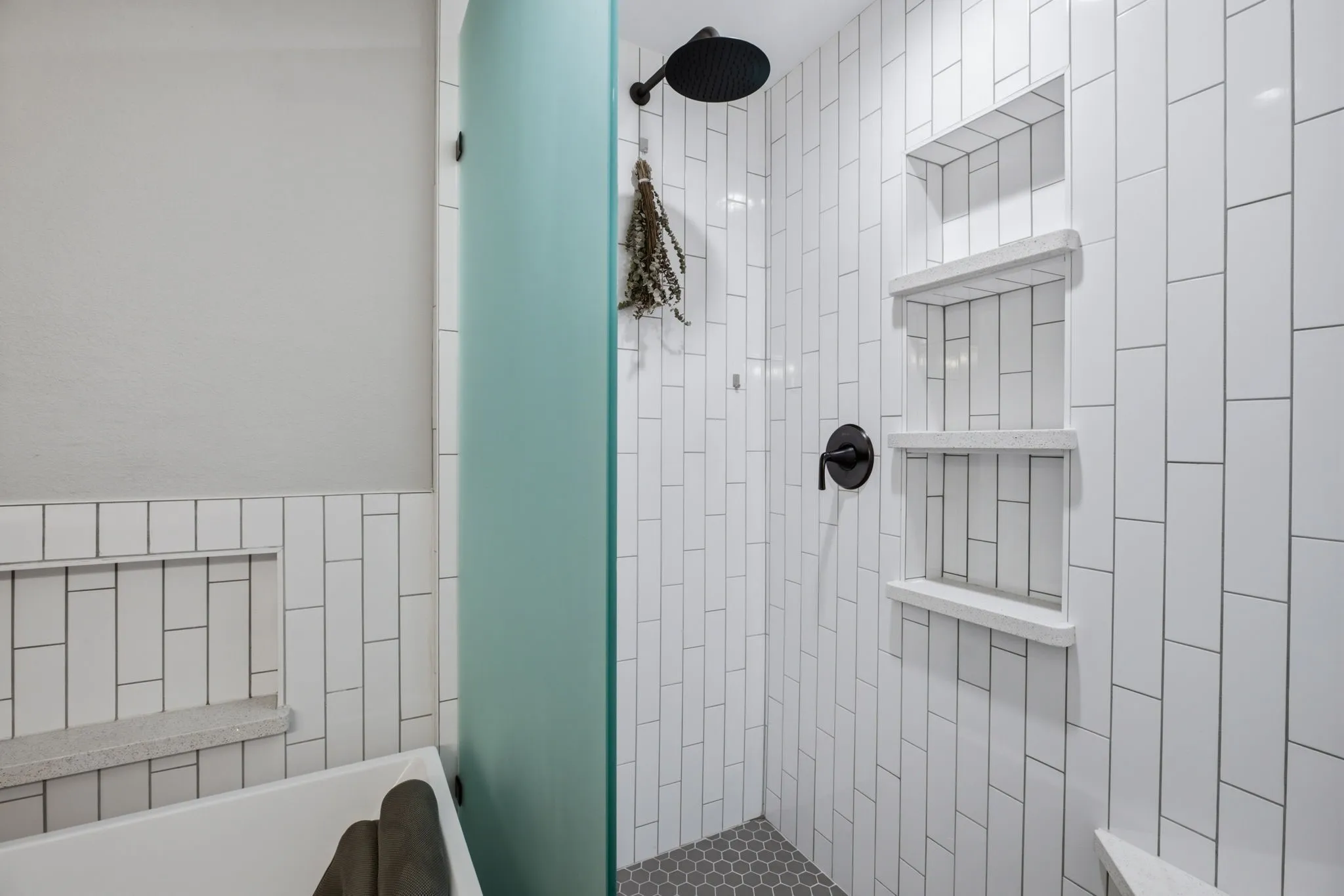 Spa like shower