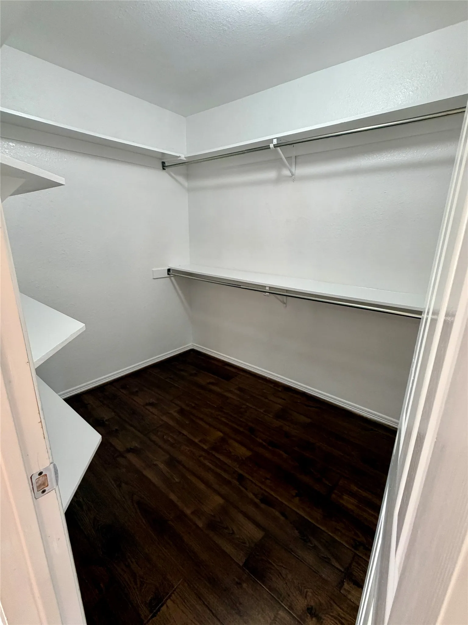 Primary walkin closet