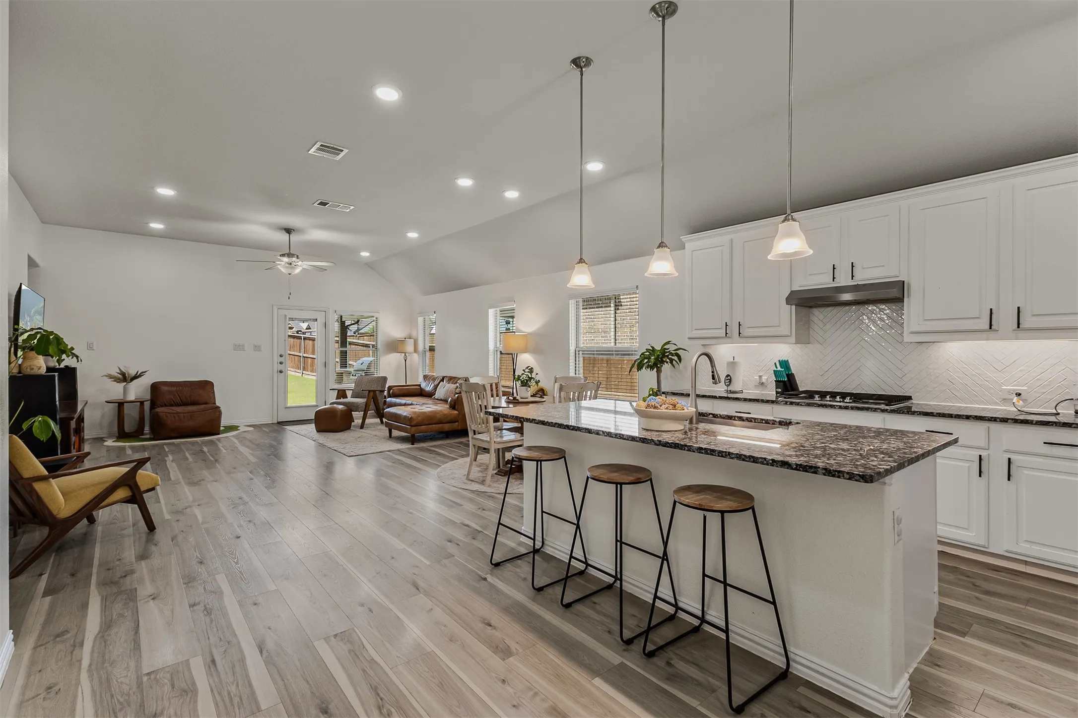 Spacious open floor plan