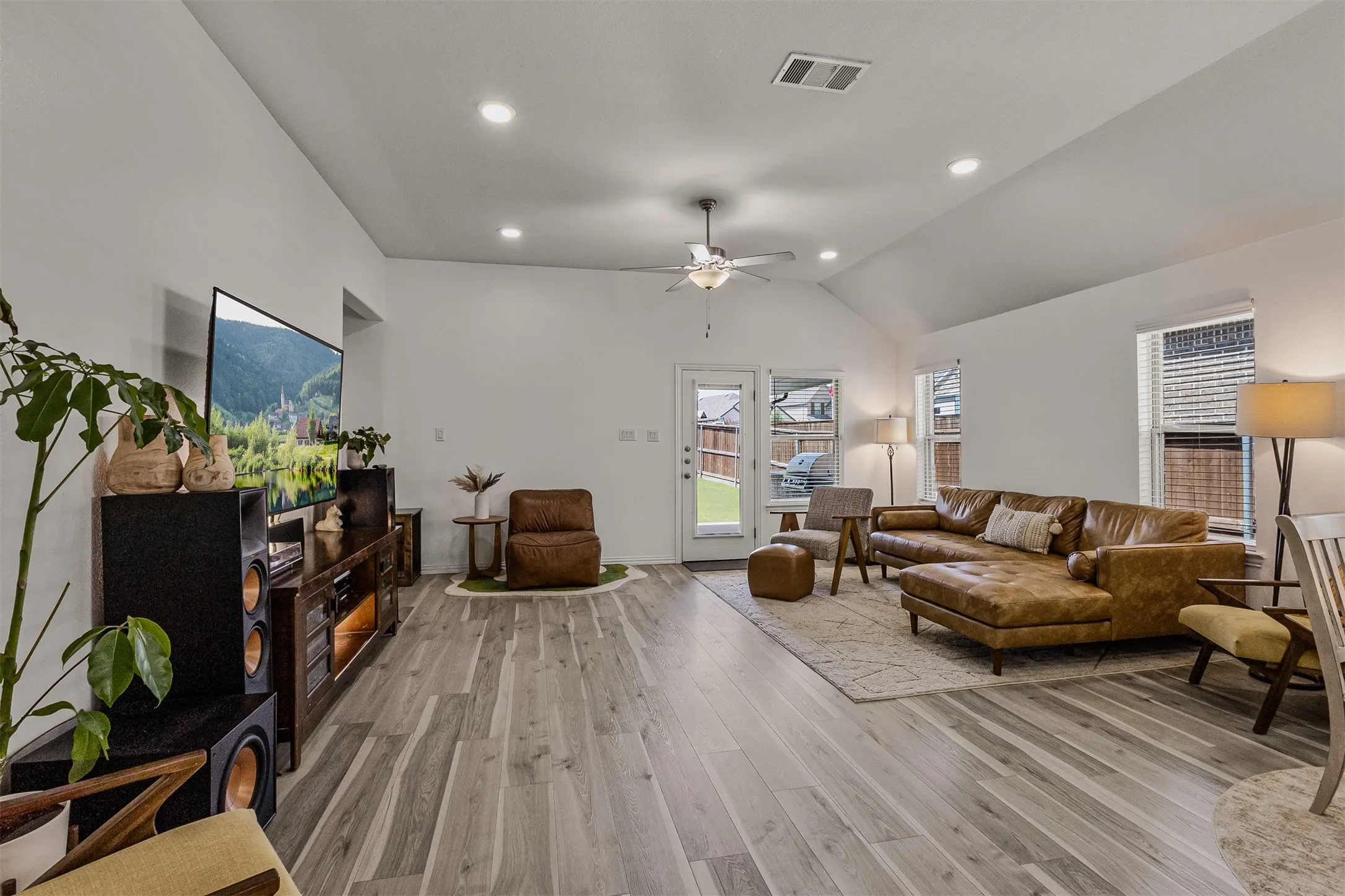 LVP flooring in living areas